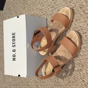 No. 6 Two Strap High Heel Clogs